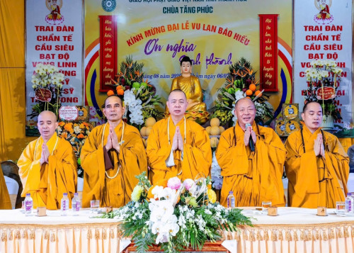 Tổ đình chùa Tăng Phúc tổ chức Đại lễ Vu Lan Báo hiếu và đêm hoa đăng tri ân